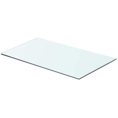 vidaXL Panneau pour étagère Verre transparent 60 x 30 cm vidaXL Panneau pour étagère Verre transparent 60 x 30 cm