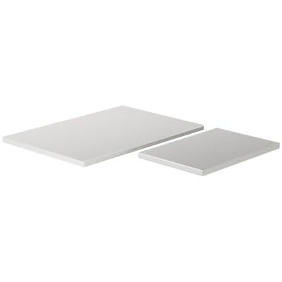 Vicco Plan de travail cuisine "R-Line", Blanc 27 cm adapté au montage sur des meubles bas et des plans de travail Vicco Plan de travail cuisine "R-Line", Blanc 27 cm adapté au montage sur des meubles bas et des plans de travail