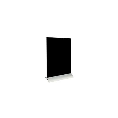 SECURIT Silhouette Ardoise de Table ''A4'' Socle en Aluminium Feutre-Craie Inclus SECURIT Silhouette Ardoise de Table ''A4'' Socle en Aluminium Feutre-Craie Inclus