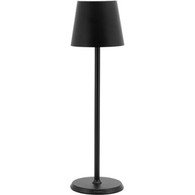 SECURIT Tafellamp Feline Zwart D11xh38,5cm Led Dimbaar Incl Magnetische Laadkabel SECURIT Tafellamp Feline Zwart D11xh38,5cm Led Dimbaar Incl Magnetische Laadkabel