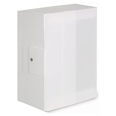 Favorit Porte-projets en polypropylène alvéolaire neutre avec bouton métallique. Format 25 x 35 x 15 cm Favorit Porte-projets en polypropylène alvéolaire neutre avec bouton métallique. Format 25 x 35 x 15 cm