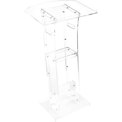 VEVOR Support pour Podium, capacité de poids 25 kg Podium pour conférences avec grande surface de lecture et étagère de rangement, serre-livres, pour salles de classe, mariages, conférences VEVOR Support pour Podium, capacité de poids 25 kg Podium pour conférences avec grande surface de lecture et étagère de rangement, serre-livres, pour salles de classe, mariages, conférences