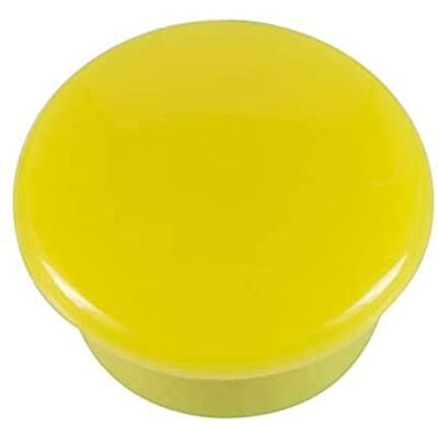 Westcott E-10803 00 Lot de 10 ronds Jaune 15 mm Westcott E-10803 00 Lot de 10 ronds Jaune 15 mm