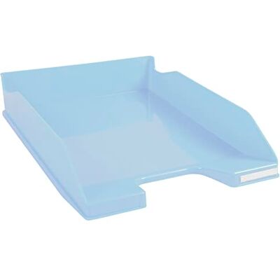 EXACOMPTA Réf. 113209D 1 corbeille à courrier Combo Midi Bee Blue pour documents au format A4+ dimensions 34,6 x 25,5 x 6,5 cm couleur bleu clair EXACOMPTA Réf. 113209D 1 corbeille à courrier Combo Midi Bee Blue pour documents au format A4+ dimensions 34,6 x 25,5 x 6,5 cm couleur bleu clair