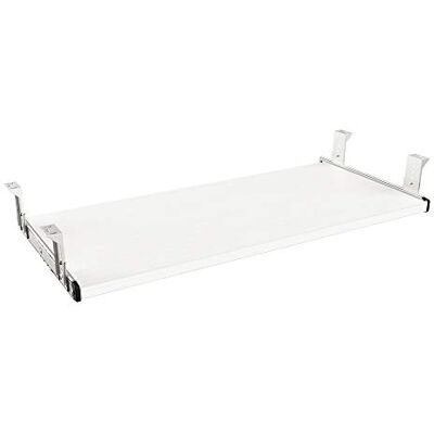 FRMSAET Plateau de tiroir de Clavier 53 cm / 60 cm / 76 cm Meubles Accessoires de Bureau Costumes Quincaillerie Support en Bois sous Le Bureau Plate-Forme à Hauteur réglable. (76 cm, Blanc) FRMSAET Plateau de tiroir de Clavier 53 cm / 60 cm / 76 cm Meubles Accessoires de Bureau Costumes Quincaillerie Support en Bois sous Le Bureau Plate-Forme à Hauteur réglable. (76 cm, Blanc)