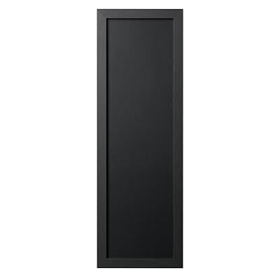Bi-Office Back2Chalk Essentials Tableau à craie Noir Cadre en MDF Noir Mat 20X60 cm Bi-Office Back2Chalk Essentials Tableau à craie Noir Cadre en MDF Noir Mat 20X60 cm