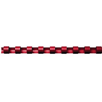 Fellowes Plastic Combs- Round Back Lot de 25 dos en plastique Rouge 14 mm Fellowes Plastic Combs- Round Back Lot de 25 dos en plastique Rouge 14 mm