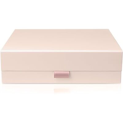 Thepaperbagstore 1 Grand boîte cadeau magnétique rose clair 34x22x7cm Carton épais avec fermeture magnétique et ruban pour une présentation rapide et soignée Thepaperbagstore 1 Grand boîte cadeau magnétique rose clair 34x22x7cm Carton épais avec fermeture magnétique et ruban pour une présentation rapide et soignée
