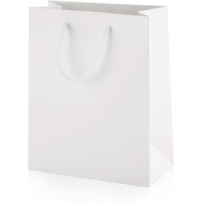 Thepaperbagstore 10 Petite sacs cadeau Blancs mats 15x19x8cm Sacs cadeau laminés mats luxe avec anses corde et bases renforcées pour cadeaux, commerce et événements Thepaperbagstore 10 Petite sacs cadeau Blancs mats 15x19x8cm Sacs cadeau laminés mats luxe avec anses corde et bases renforcées pour cadeaux, commerce et événements