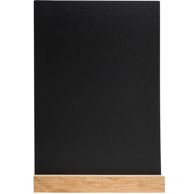 EXACOMPTA Réf. 84240D Carton de 10 supports à message avec socle bois A4, tableau de table Ardoise Porte-menu double-face Pour café, bar, restaurant, Foodtruck 21 x 5,2 x 29,7 cm Noir EXACOMPTA Réf. 84240D Carton de 10 supports à message avec socle bois A4, tableau de table Ardoise Porte-menu double-face Pour café, bar, restaurant, Foodtruck 21 x 5,2 x 29,7 cm Noir
