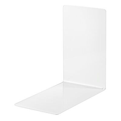 Alco -Albert 4301-10 Lot de 2 serre-livres, 85 x 140 x 140 mm, blanc Alco -Albert 4301-10 Lot de 2 serre-livres, 85 x 140 x 140 mm, blanc