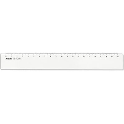 Aristo AR1432 Règle de 20 cm, transparente Aristo AR1432 Règle de 20 cm, transparente