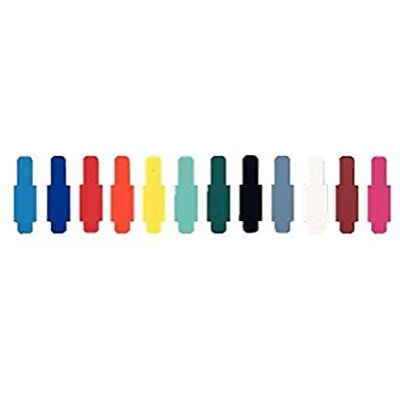 Leitz 60300065 Lot de 50 signaux enfichables (film dur) Violet Leitz 60300065 Lot de 50 signaux enfichables (film dur) Violet