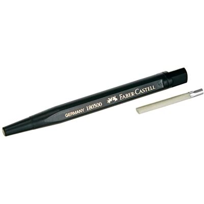 Faber-Castell Stylo rotatif avec gomme en verre (1 stylo + 10 mines de rechange) Faber-Castell Stylo rotatif avec gomme en verre (1 stylo + 10 mines de rechange)