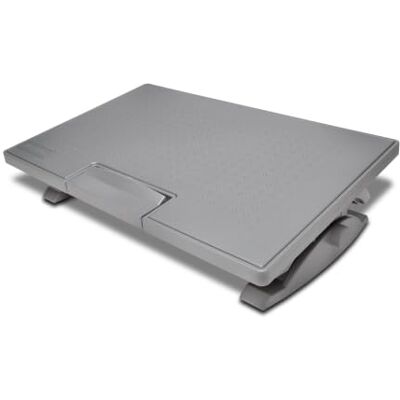 Kensington Repose-pieds SoleMate Pro pour Bureau, Support avec Système Ergonomique SmartFit, Base Antidérapante Réglable et Surface Facile à Nettoyer, pour Bureau et Télétravail, Gris, K50409EU Kensington Repose-pieds SoleMate Pro pour Bureau, Support avec Système Ergonomique SmartFit, Base Antidérapante Réglable et Surface Facile à Nettoyer, pour Bureau et Télétravail, Gris, K50409EU