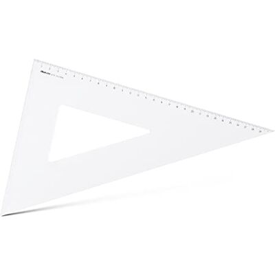 Aristo AR6031 Équerre 60°, Plexiglas®, 360 mm (Transparent) Aristo AR6031 Équerre 60°, Plexiglas®, 360 mm (Transparent)
