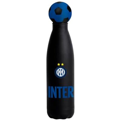 Seven Gourde thermique Inter football en acier inoxydable 500 ml, sans BPA, maintien de la température jusqu'à 12 h chaud 24 h froid, bébé garçon, produit officiel, idée cadeau Seven Gourde thermique Inter football en acier inoxydable 500 ml, sans BPA, maintien de la température jusqu'à 12 h chaud 24 h froid, bébé garçon, produit officiel, idée cadeau