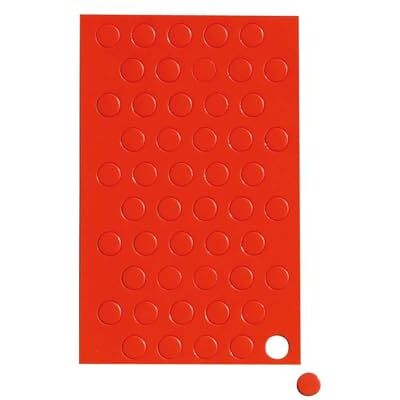 MAUL Aimants ronds rouges 50 pastilles ferrite à annoter Repérage visuel instantané, surface inscriptible, format discret Ø 1 cm, maintien net sur tableau, lot pratique MAUL Aimants ronds rouges 50 pastilles ferrite à annoter Repérage visuel instantané, surface inscriptible, format discret Ø 1 cm, maintien net sur tableau, lot pratique