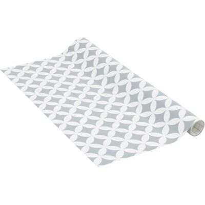 Venilia Papier adhésif Monica Grey Motif rétro Gris 67,5 cm x 1,5 m, Épaisseur 95μ Film autocollant pour meuble et cuisine, film décoratif, papier peint PVC sans phtalates Fabriqué en UE Venilia Papier adhésif Monica Grey Motif rétro Gris 67,5 cm x 1,5 m, Épaisseur 95μ Film autocollant pour meuble et cuisine, film décoratif, papier peint PVC sans phtalates Fabriqué en UE