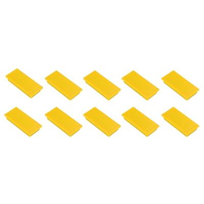 Franken HM2350 04 Lot de 10 aimants rectangulaires de qualité supérieure pour bureau, maison, atelier, idéal pour tableaux blancs, réfrigérateur, tableaux de plantation ou vitrines, 23 x 50 mm, jaune Franken HM2350 04 Lot de 10 aimants rectangulaires de qualité supérieure pour bureau, maison, atelier, idéal pour tableaux blancs, réfrigérateur, tableaux de plantation ou vitrines, 23 x 50 mm, jaune
