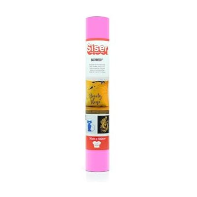 SISER ® EasyWeed® Fluo rose, 30 cm x 1 m, vinyle thermotransférable thermocollant pour personnaliser les tissus, loisirs créatifs, certifié VeganOk et Oeko-Tex Standard 100 classe I. SISER ® EasyWeed® Fluo rose, 30 cm x 1 m, vinyle thermotransférable thermocollant pour personnaliser les tissus, loisirs créatifs, certifié VeganOk et Oeko-Tex Standard 100 classe I.