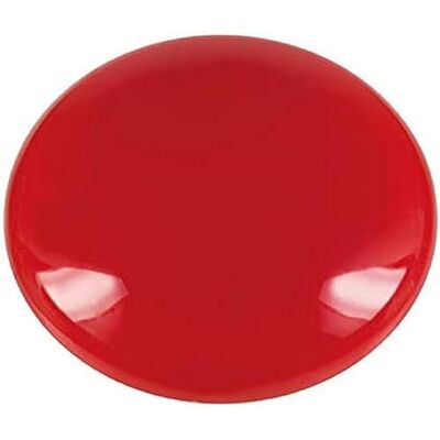 Westcott E-10810 00 Lot de 10 aimants ronds Rouge 25 mm Westcott E-10810 00 Lot de 10 aimants ronds Rouge 25 mm