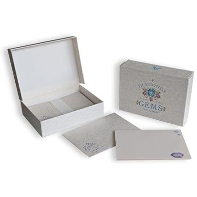 Pigna x Bridgerton Lot de 25 enveloppes et 25 cartes en carton Pigna x Bridgerton Lot de 25 enveloppes et 25 cartes en carton