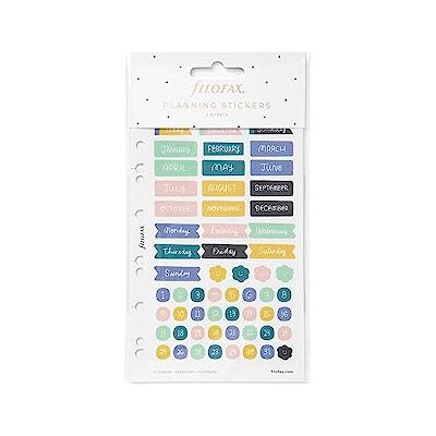 Filofax Autocollants de planification quotidienne Filofax Autocollants de planification quotidienne