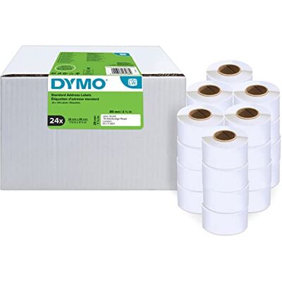 Dymo LW ADRESETIKET WIT 28 * 89MM (24X130) Dymo LW ADRESETIKET WIT 28 * 89MM (24X130)