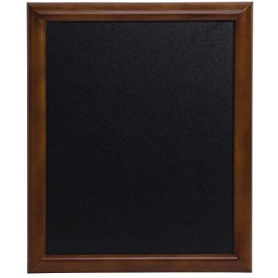 SECURIT Tableau noir mural Finition laquée Marron foncé 60 x 80 cm SECURIT Tableau noir mural Finition laquée Marron foncé 60 x 80 cm