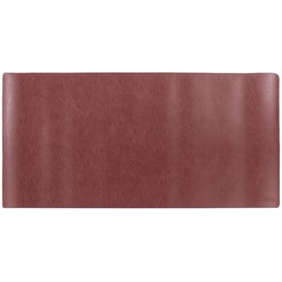 Idena 11382 Sous-main en cuir PU, 80 x 40 cm, sous-main antidérapant en bordeaux-vieux rose, utilisable des deux côtés et lavable Idena 11382 Sous-main en cuir PU, 80 x 40 cm, sous-main antidérapant en bordeaux-vieux rose, utilisable des deux côtés et lavable