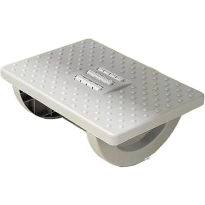 SHENJMAI Repose-pieds ergonomique sous le bureau avec rouleau de massage antidérapant pour la maison et le bureau (gris) SHENJMAI Repose-pieds ergonomique sous le bureau avec rouleau de massage antidérapant pour la maison et le bureau (gris)