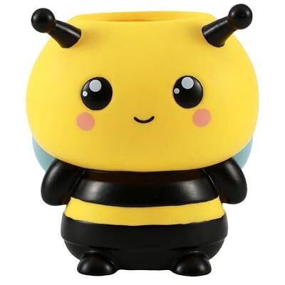 I-TOTAL Porte-monnaie 3D Organisateur de bureau de style Kawaii pour stylos et accessoires, idée cadeau (BEE) I-TOTAL Porte-monnaie 3D Organisateur de bureau de style Kawaii pour stylos et accessoires, idée cadeau (BEE)