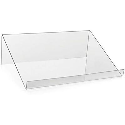 VITAdisplays Porte-lettres/serre-livres en tant que support de produit et porte-livres en PLEXIGLAS® original, 1 pièce, 30 x 9 x 21 cm VITAdisplays Porte-lettres/serre-livres en tant que support de produit et porte-livres en PLEXIGLAS® original, 1 pièce, 30 x 9 x 21 cm