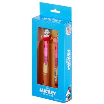 Disney Mickey et Minnie Mix-Pack de 2 Crayons Éternels, Bleu, 9,5 x 23 cm Disney Mickey et Minnie Mix-Pack de 2 Crayons Éternels, Bleu, 9,5 x 23 cm