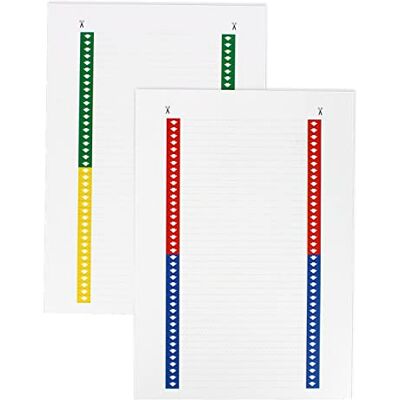 Grafoplás 16800 Lot de 400 bandes latérales de 140 mm pour visionnage Grafoplás 16800 Lot de 400 bandes latérales de 140 mm pour visionnage