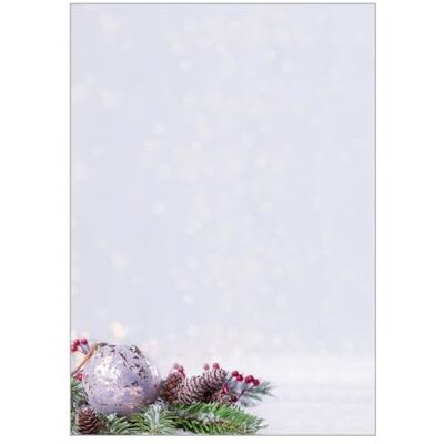 Sigel DP443 Charmful Christmas Lot de 25 feuilles de papier à lettre de Noël en papier durable pour courrier de Noël, offres, invitation, carte de menu Sigel DP443 Charmful Christmas Lot de 25 feuilles de papier à lettre de Noël en papier durable pour courrier de Noël, offres, invitation, carte de menu