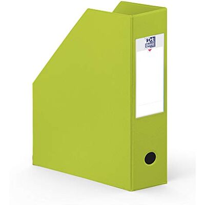 Oxford Lot de 10 Porte revues 24 x 32 dos 10 cm Vert Anis Oxford Lot de 10 Porte revues 24 x 32 dos 10 cm Vert Anis
