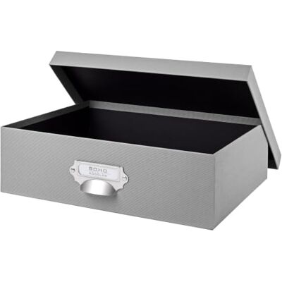 Rössler 1343452170 / S.O.H.O. Module de classement Avec porte-étiquette Organiseur en carton pour documents A4, fournitures de bureau, loisirs créatifs et accessoires Rössler 1343452170 / S.O.H.O. Module de classement Avec porte-étiquette Organiseur en carton pour documents A4, fournitures de bureau, loisirs créatifs et accessoires
