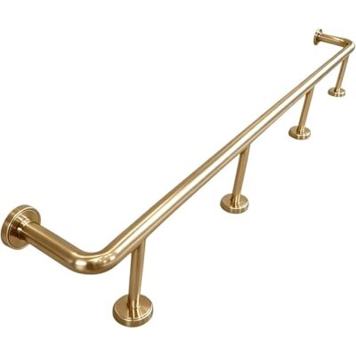 Cuccioletti CucCe Repose-pieds de bar Kit de repose-pieds barre mural 3.28 à 16,4 pieds, for Restaurant, cuisine, café, comptoir, bureau réception Cuccioletti CucCe Repose-pieds de bar Kit de repose-pieds barre mural 3.28 à 16,4 pieds, for Restaurant, cuisine, café, comptoir, bureau réception