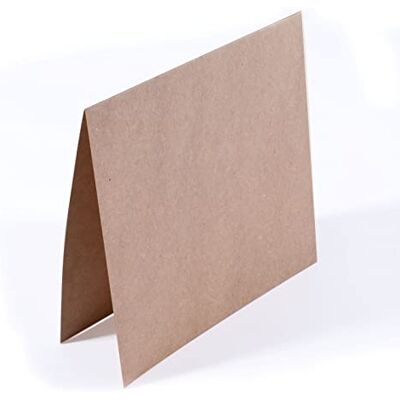 Creative Florence Lot de 25 cartes carrées vierges en papier kraft avec enveloppes assorties disponibles Creative Florence Lot de 25 cartes carrées vierges en papier kraft avec enveloppes assorties disponibles