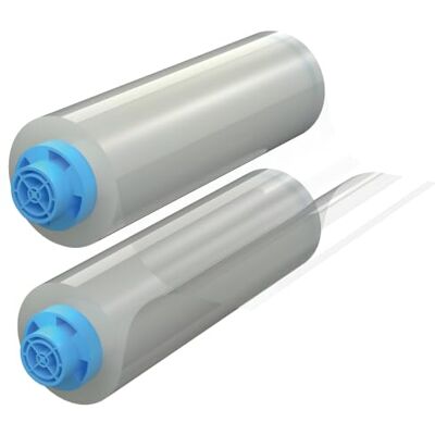 GBC Velocity Rouleau de film de plastification 80 microns – Film de plastification léger brillant de 38,2 m pour jusqu'à 120 feuilles de plastification A4 – Facile à charger GBC Velocity Rouleau de film de plastification 80 microns – Film de plastification léger brillant de 38,2 m pour jusqu'à 120 feuilles de plastification A4 – Facile à charger