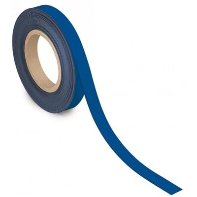 MAUL Ruban magnétique Bleu inscriptible découpable marquage clair, écriture facile, découpe sur mesure, maintien fiable sur métal, usage recto verso MAUL Ruban magnétique Bleu inscriptible découpable marquage clair, écriture facile, découpe sur mesure, maintien fiable sur métal, usage recto verso