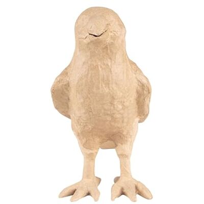 décopatch SA238C Un support en papier brun mâché 30x12x22,5 cm, Corbeau décopatch SA238C Un support en papier brun mâché 30x12x22,5 cm, Corbeau
