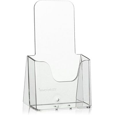 VITAdisplays ® Support pour brochures de table Transparent DIN long (DL)) VITAdisplays ® Support pour brochures de table Transparent DIN long (DL))