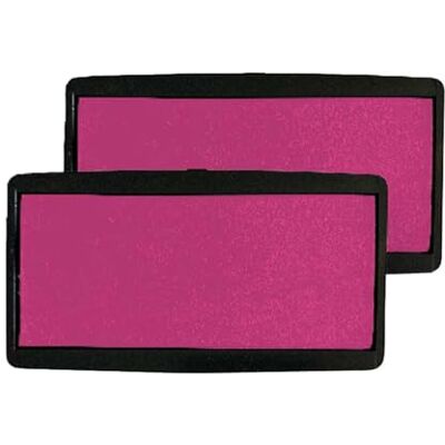 COLOP NIO Lot de 2 tampons encreurs de rechange, rose pâle COLOP NIO Lot de 2 tampons encreurs de rechange, rose pâle