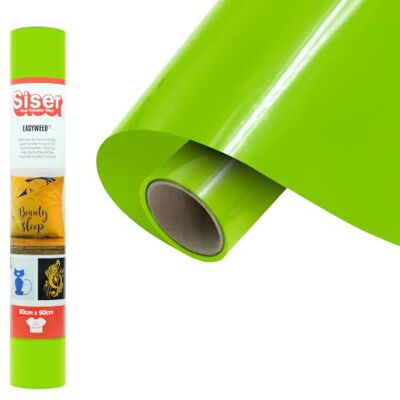 SISER EasyWeed Lime Vinyle thermocollant 30 x 50 cm SISER EasyWeed Lime Vinyle thermocollant 30 x 50 cm