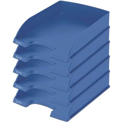 Leitz Corbeille à Courrier A4, 100% Recyclable, Compensé en CO2 & Certifié Blue Angel, Gamme Recycle, coloris Vert, 52275050 Leitz Corbeille à Courrier A4, 100% Recyclable, Compensé en CO2 & Certifié Blue Angel, Gamme Recycle, coloris Vert, 52275050