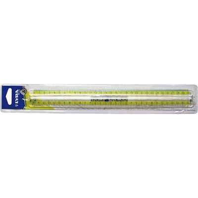 LYRA Fila Noflash Triple décimètre 30 cm en Sachet PVC LYRA Fila Noflash Triple décimètre 30 cm en Sachet PVC