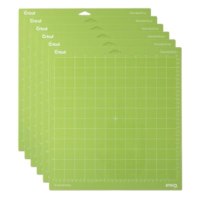 Cricut StandardGrip Lot de 6 tapis 30,5 x 30,5 cm Cricut StandardGrip Lot de 6 tapis 30,5 x 30,5 cm